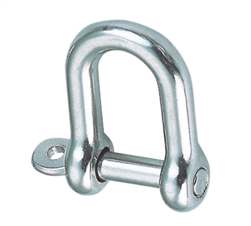 D-Shackle with captive pin, AISI 316 - Ropes.sg