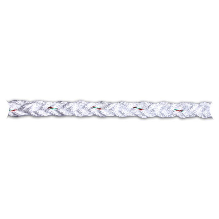 32mm White Nylon 8 Strand Rope (By The Metre)