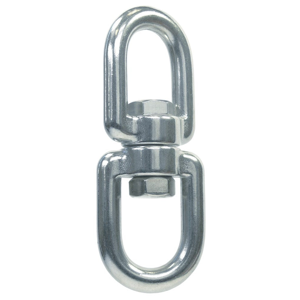 Solid Rope Eye Stainless Steel Swivel eye-eye - Ropes.sg