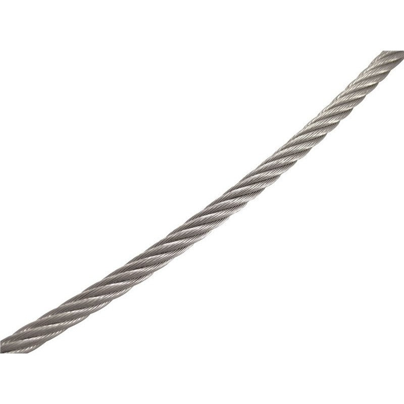 7x19 Inch Wire Rope Wire rope flexible 7x19 AISI 316 - Ropes.sg